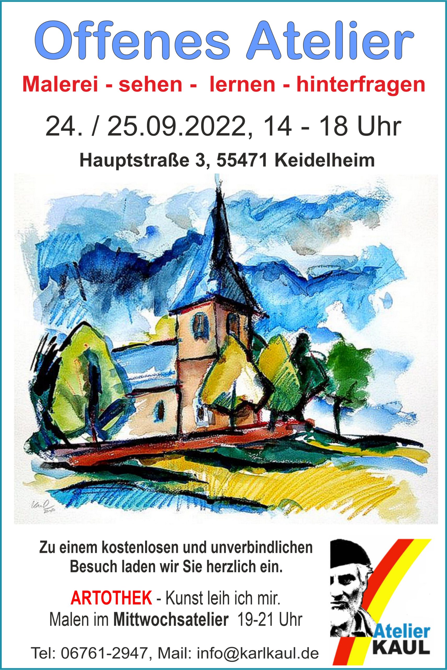 Karl Kaul - Offenes Atelier 2022